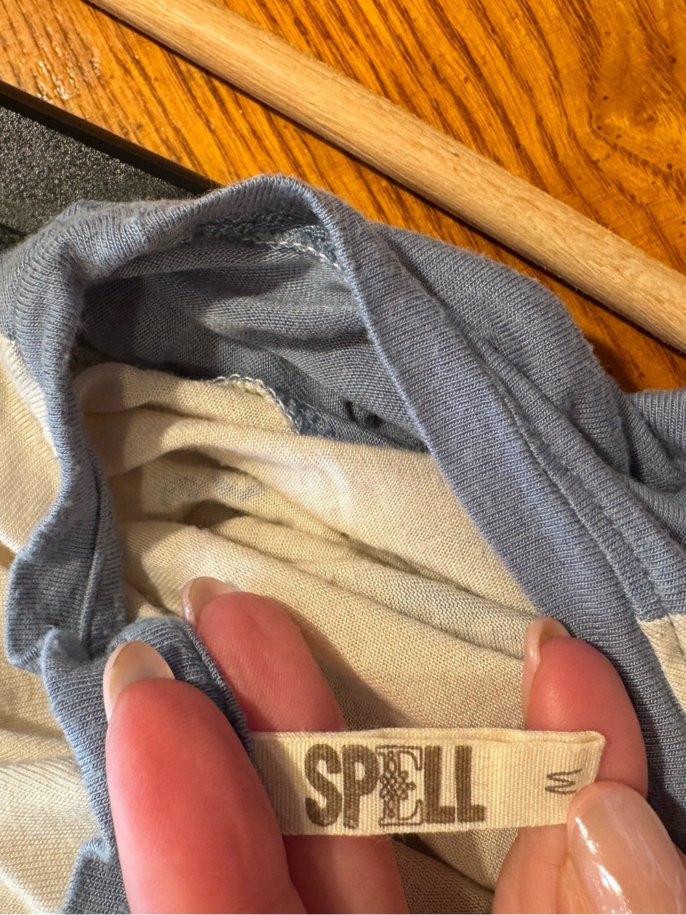 Spell Caffeine & Gasoline Raglan - Picture 9 of 9